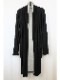 �㴰���nude:masahiko maruyama ���̡���:�ޥ��ҥ��ޥ���/40 Linen Jersey LAYERED CARDIGAN - 2 COLORS SET/Black-Ecru
