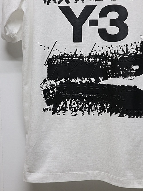 SALE30%OFF/Y-3磻꡼/U GFX SS TEE/CWHITE.