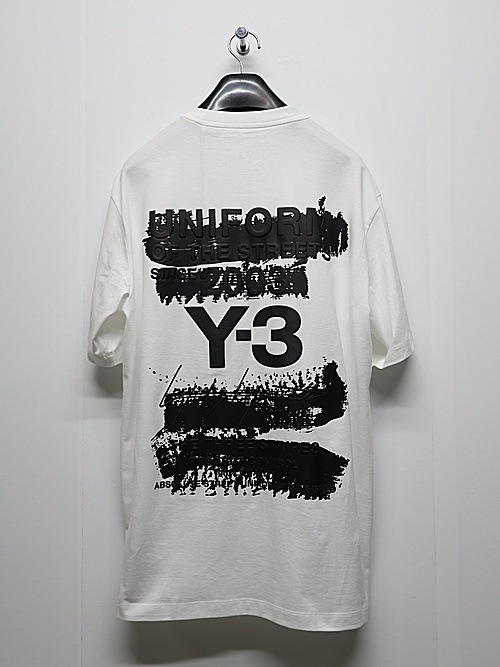 SALE30%OFF/Y-3磻꡼/U GFX SS TEE/CWHITE.