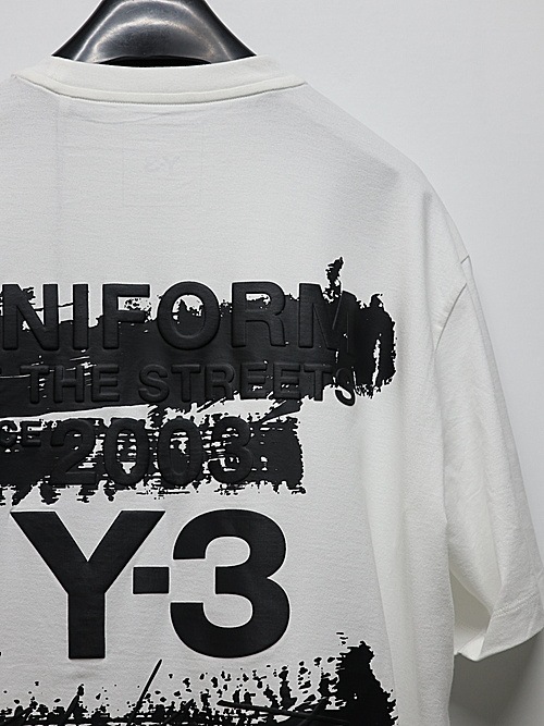 SALE30%OFF/Y-3磻꡼/U GFX SS TEE/CWHITE.