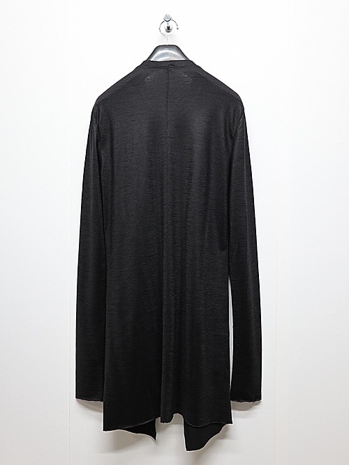 JULIUSꥦ/WOOL SZ JERSEY CUT & SEWN3/BLACK