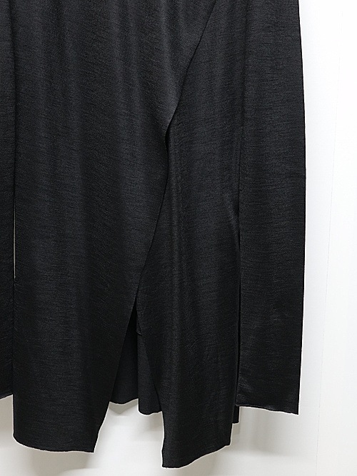 JULIUSꥦ/WOOL SZ JERSEY CUT & SEWN3/BLACK