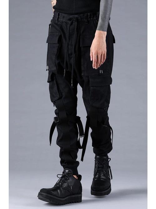 D.HYGEN���ǥ����ϥ�����/���ȥ�å��ǥ˥�ܥ�ơ����٥�ȥ��������祰�ѥ��/BLACK