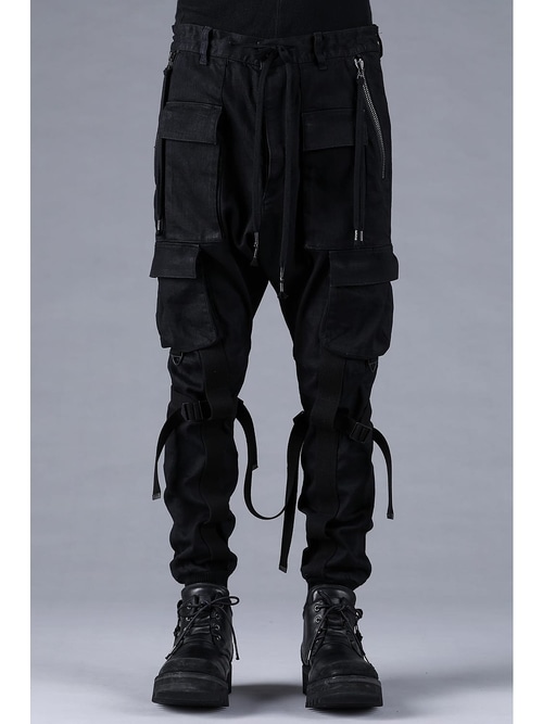 D.HYGEN���ǥ����ϥ�����/���ȥ�å��ǥ˥�ܥ�ơ����٥�ȥ��������祰�ѥ��/BLACK