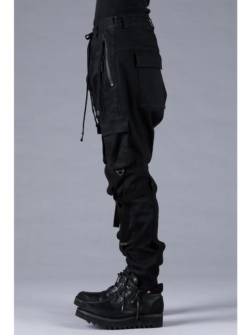 D.HYGEN���ǥ����ϥ�����/���ȥ�å��ǥ˥�ܥ�ơ����٥�ȥ��������祰�ѥ��/BLACK