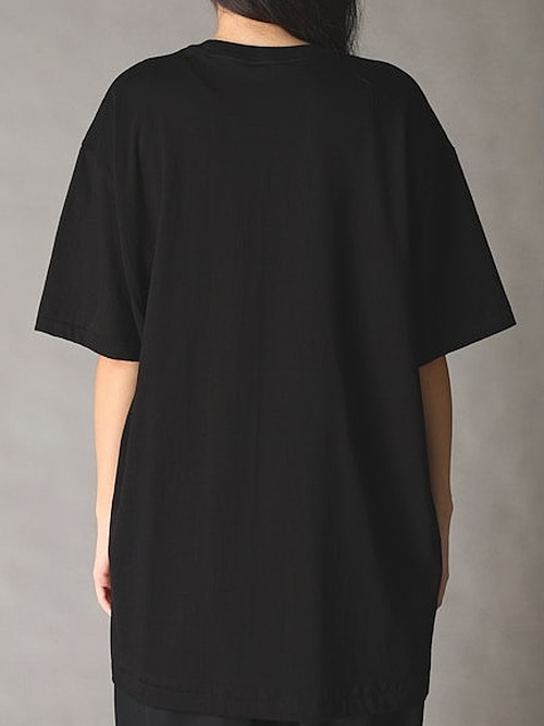 Ground Y�����饦��ɥ磻/20/- JERSEY SUNFLOWER T-SHIRT/BLACK