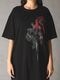 Ground Y�����饦��ɥ磻/20/- JERSEY SUNFLOWER T-SHIRT/BLACK