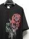 Ground Y�����饦��ɥ磻/20/- JERSEY SUNFLOWER T-SHIRT/BLACK
