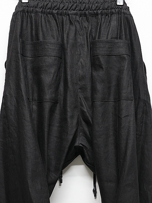 RIPVANWINKLE����åץ����󥦥��󥯥�/��ͥ�ӥ����������ȥ�å� 3/4 SOLID PANTS/BLACK