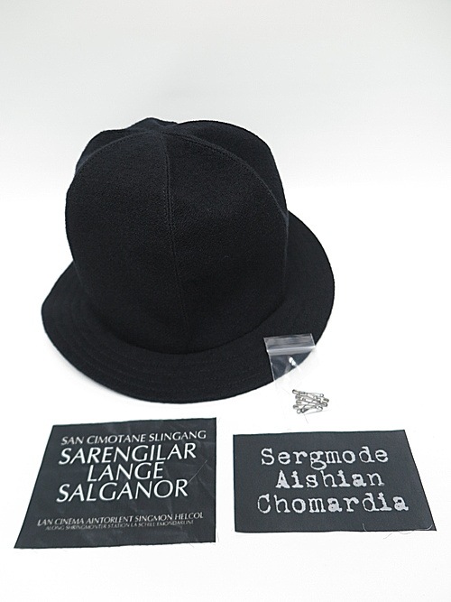 �㴰���nude:masahiko maruyama ���̡���:�ޥ��ҥ��ޥ���/OVERSIZED HAT/Black