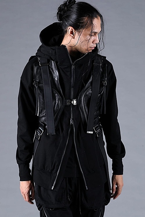 �㴰���D.HYGEN���ǥ����ϥ�����/�ۡ����쥶���ϡ��ͥ��٥���/BLACK
