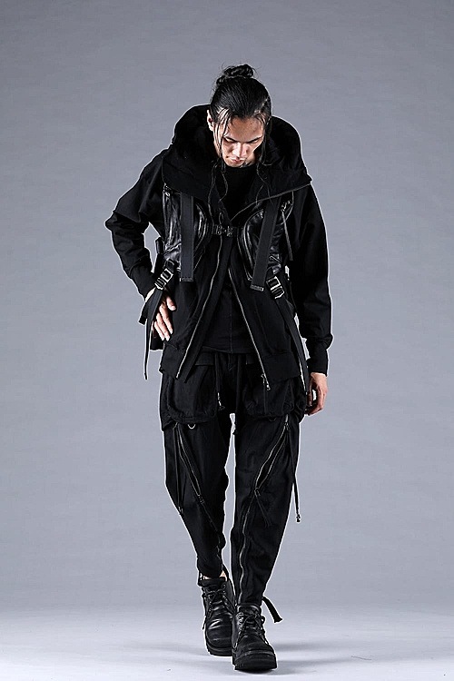 �㴰���D.HYGEN���ǥ����ϥ�����/�ۡ����쥶���ϡ��ͥ��٥���/BLACK