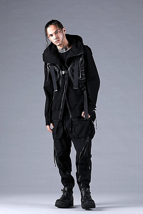 �㴰���D.HYGEN���ǥ����ϥ�����/�ۡ����쥶���ϡ��ͥ��٥���/BLACK