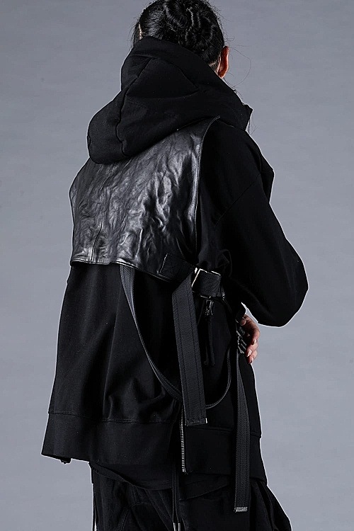 �㴰���D.HYGEN���ǥ����ϥ�����/�ۡ����쥶���ϡ��ͥ��٥���/BLACK