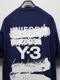 SALE30%OFF/Y-3磻꡼/U GFX SS TEE/DKBLUE.