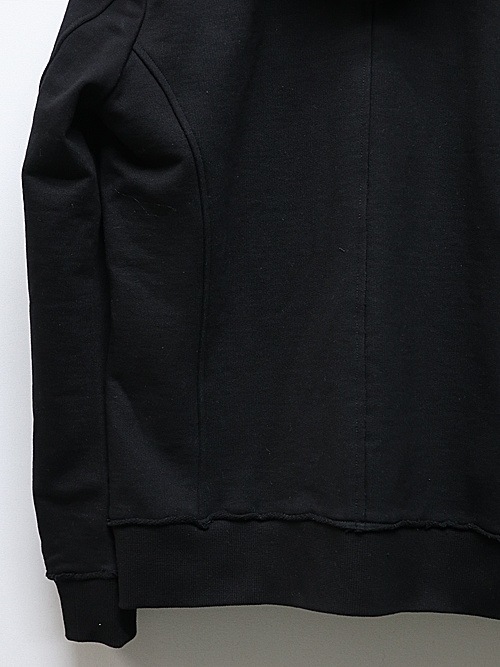 wjk֥른/basic zip-up parka/black