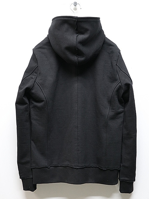 wjk֥른/basic zip-up parka/black