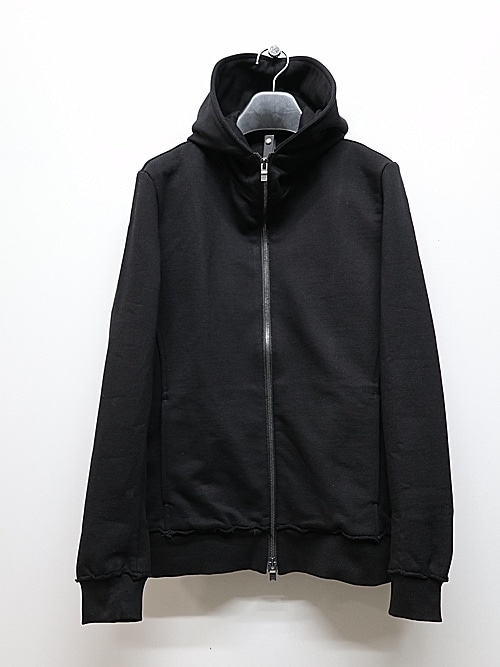 wjk֥른/basic zip-up parka/black