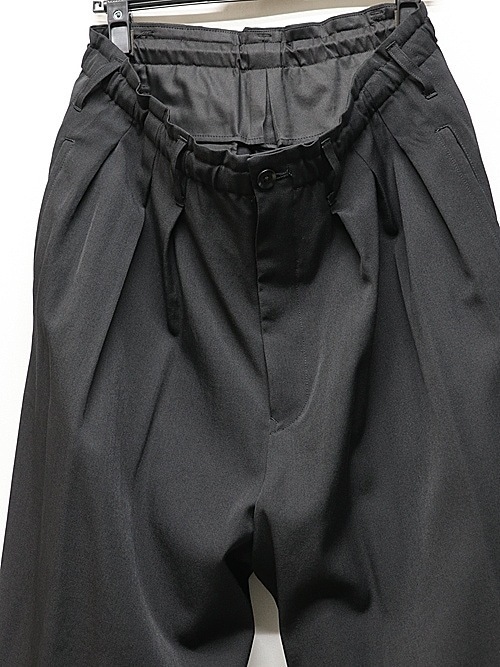 Ground Y饦ɥ磻/W/GABARDINE BALLOON PANTS/BLACK