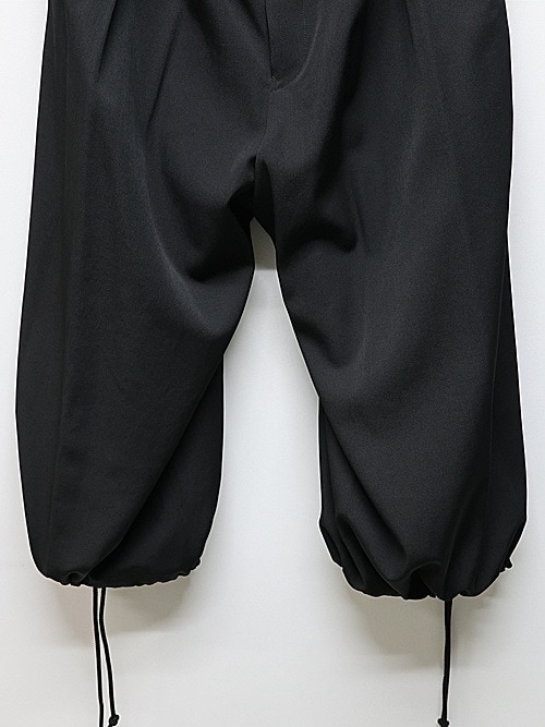 Ground Y饦ɥ磻/W/GABARDINE BALLOON PANTS/BLACK