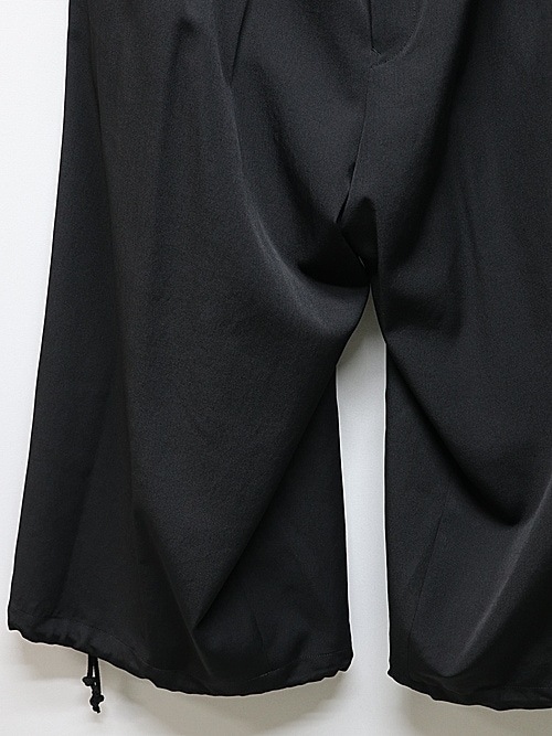 Ground Y饦ɥ磻/W/GABARDINE BALLOON PANTS/BLACK