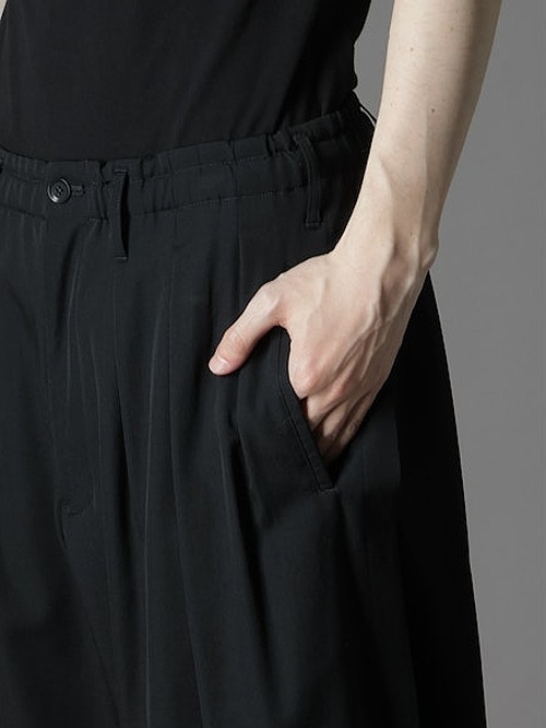 Ground Y饦ɥ磻/W/GABARDINE BALLOON PANTS/BLACK
