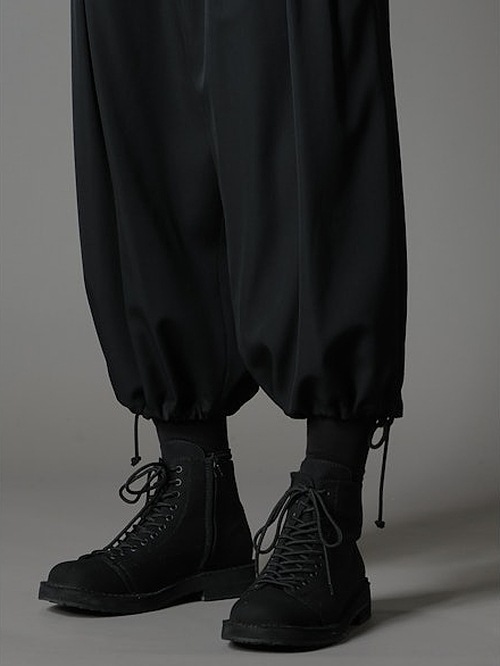 Ground Y饦ɥ磻/W/GABARDINE BALLOON PANTS/BLACK