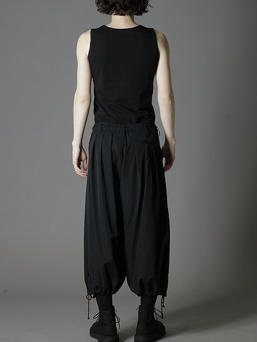 Ground Y饦ɥ磻/W/GABARDINE BALLOON PANTS/BLACK