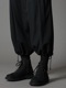 Ground Y饦ɥ磻/W/GABARDINE BALLOON PANTS/BLACK