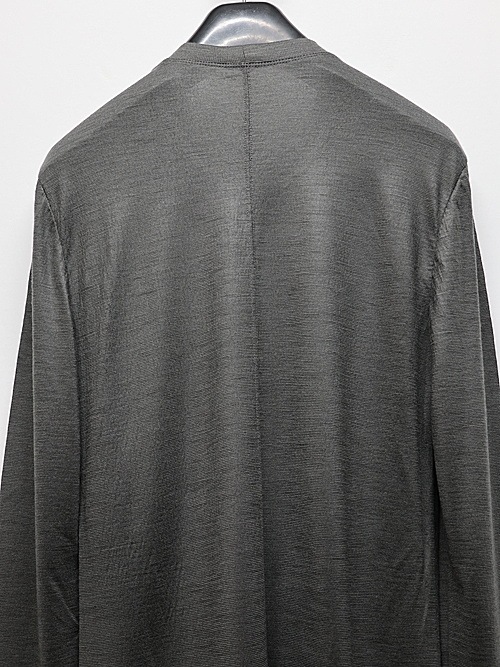 JULIUSꥦ/WOOL SZ JERSEY CUT & SEWN3/GRAY