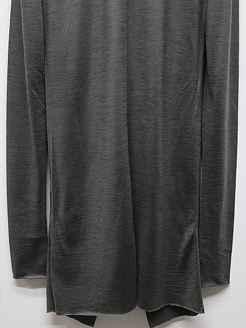 JULIUSꥦ/WOOL SZ JERSEY CUT & SEWN3/GRAY