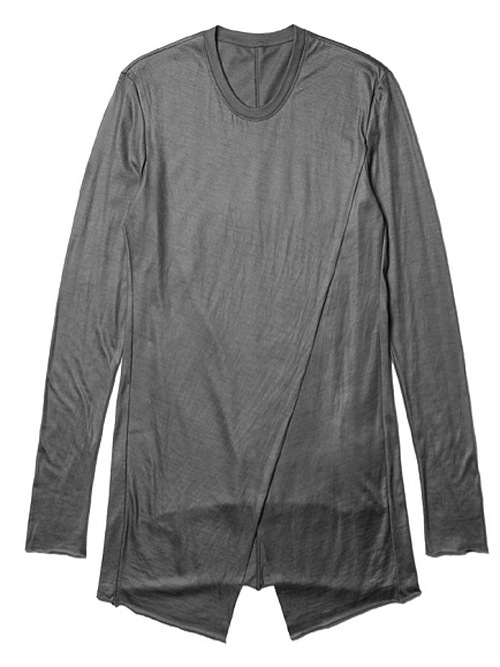 JULIUSꥦ/WOOL SZ JERSEY CUT & SEWN3/GRAY