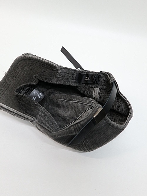 wjk�����֥른��������/jersey B.B.cap/charcoal