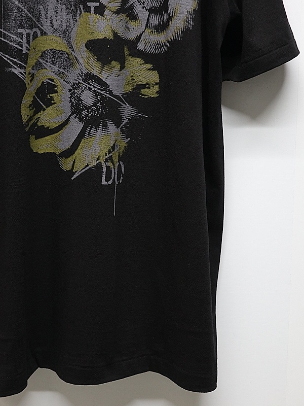 Ground Y�����饦��ɥ磻/20/- JERSEY POPPY T-SHIRT/BLACK