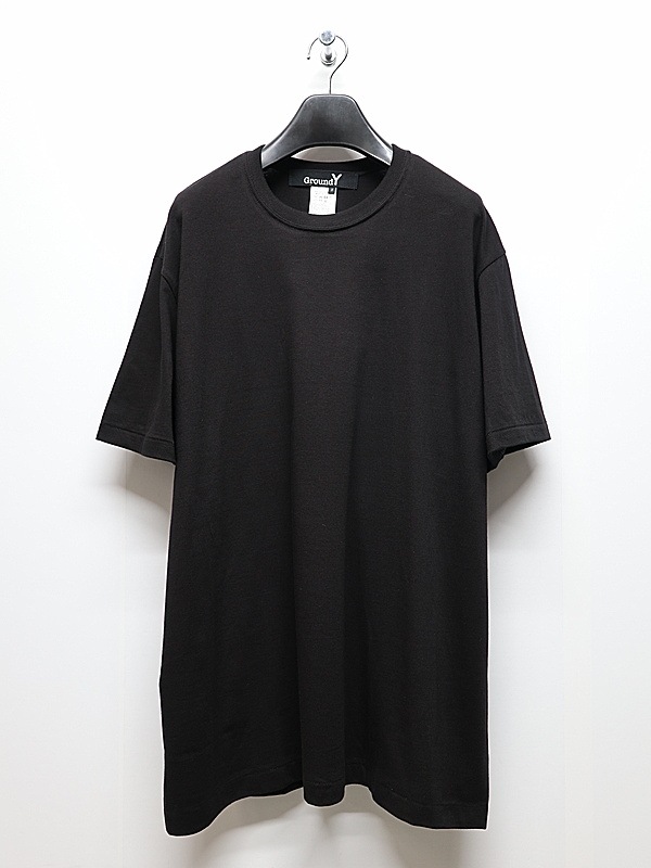 Ground Y�����饦��ɥ磻/20/- JERSEY POPPY T-SHIRT/BLACK