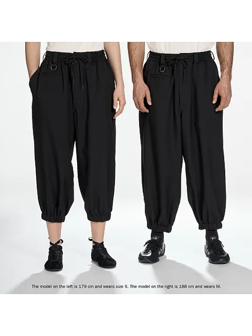 Y-3���磻���꡼/M SU CUFF PT/BLACK