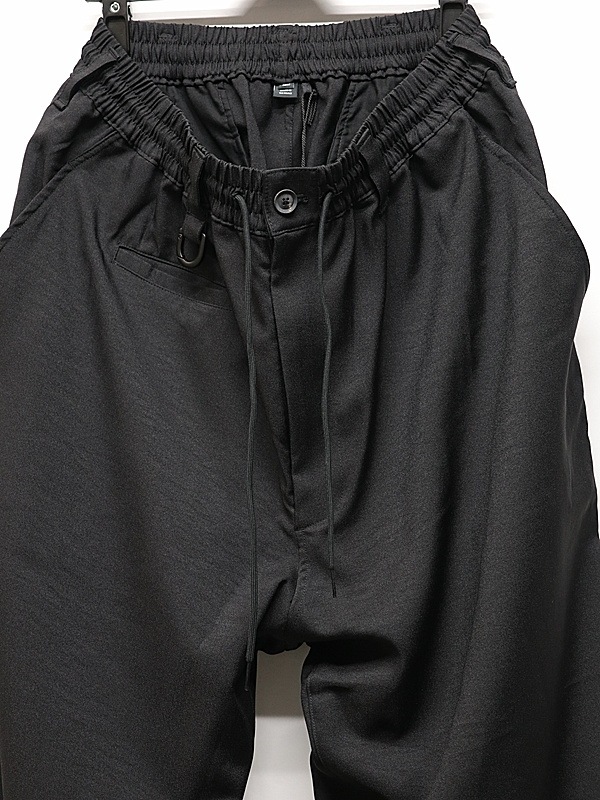 Y-3���磻���꡼/M SU CUFF PT/BLACK