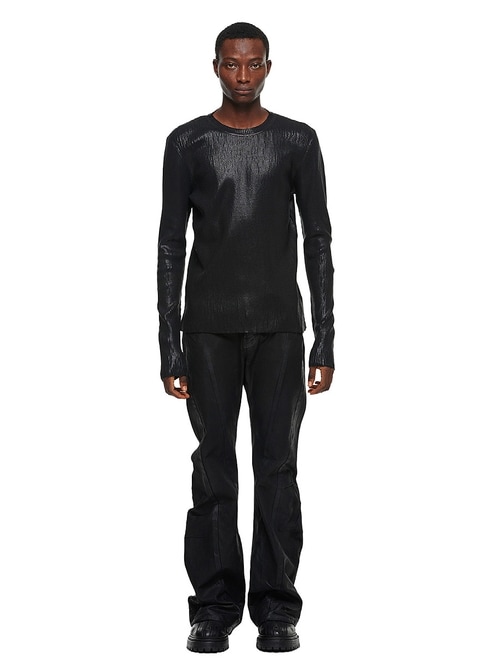 (ͽ����)8��9������ͽ��/JULIUS����ꥦ��/COTTON YARN KNIT2/BLACK