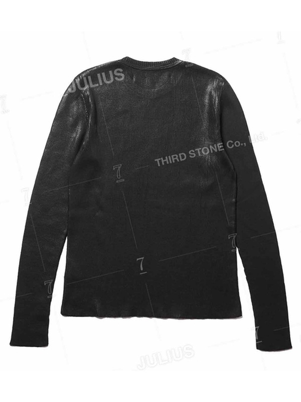 (ͽ����)8��9������ͽ��/JULIUS����ꥦ��/COTTON YARN KNIT2/BLACK