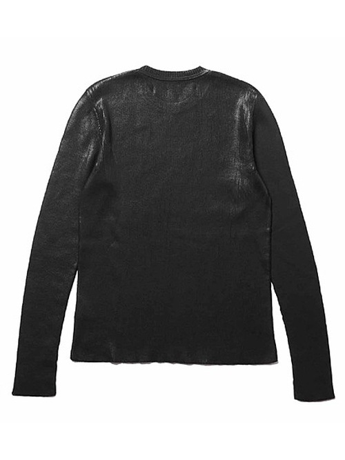 (ͽ����)8��9������ͽ��/JULIUS����ꥦ��/COTTON YARN KNIT2/BLACK