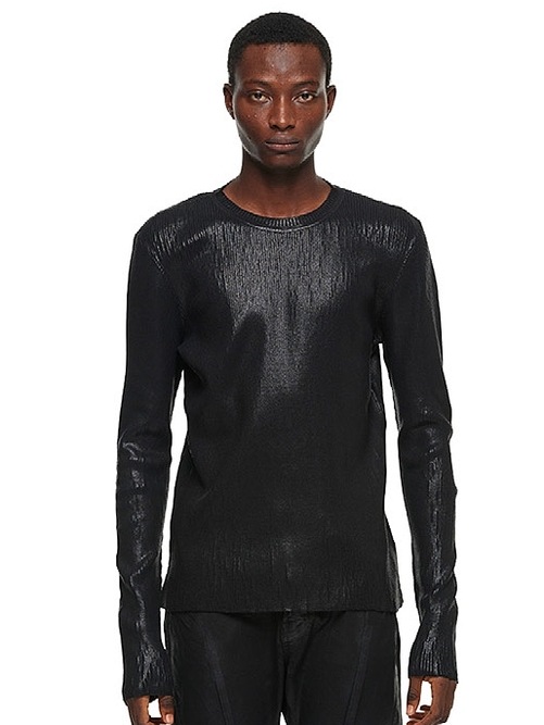 (ͽ����)8��9������ͽ��/JULIUS����ꥦ��/COTTON YARN KNIT2/BLACK