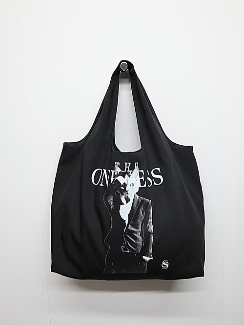 (ͽ���ʡ�8��9������ͽ��/THE ONENESS�������ͥ�/Recycle Polyester Charity Shoulder Tote Bag/Black