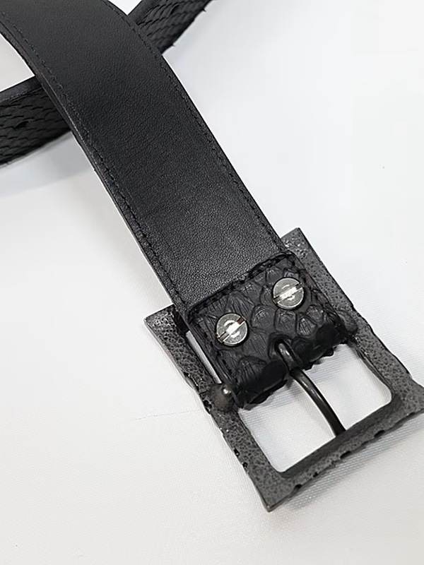 (ͽ���ʡ�8��9������ͽ��/kiryuyrik������奦����奦/PYTHON LEATHER �ԥ�Хå���٥�ȡ��֥�å�