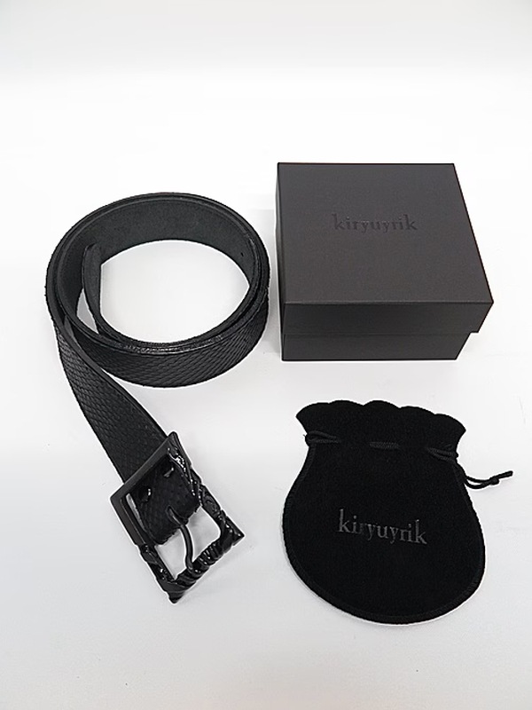 (ͽ���ʡ�8��9������ͽ��/kiryuyrik������奦����奦/PYTHON LEATHER �ԥ�Хå���٥�ȡ��֥�å�