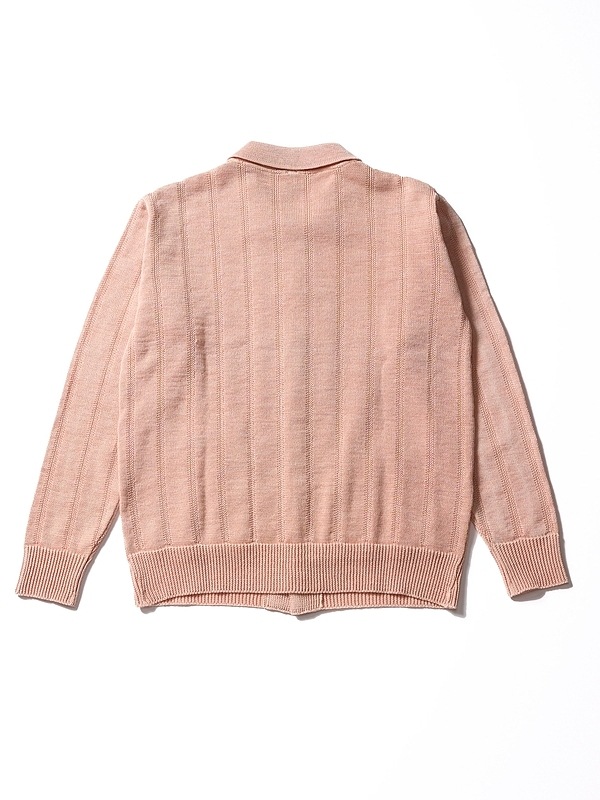 (ͽ���ʡ�3��4������ͽ��/wjk�����֥른��������/GIMA stripe knit shirt/dust pink