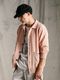 (ͽ���ʡ�3��4������ͽ��/wjk�����֥른��������/GIMA stripe knit shirt/dust pink