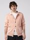 (ͽ���ʡ�3��4������ͽ��/wjk�����֥른��������/GIMA stripe knit shirt/dust pink