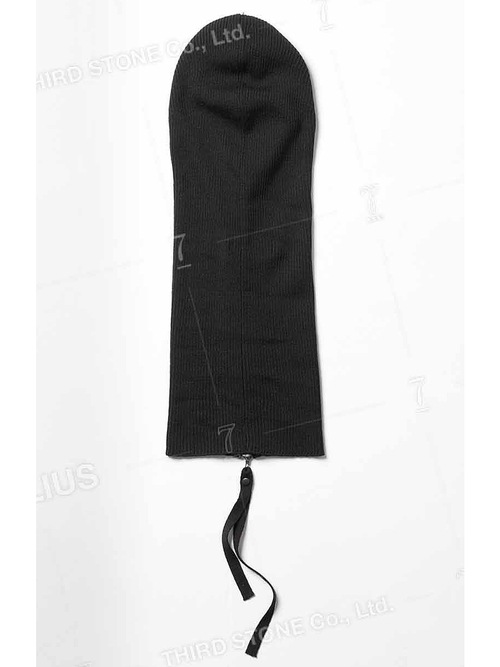 (ͽ)78ͽ/JULIUSꥦ/RAYON/WOOL YARN ACCESSORY10/BLACK