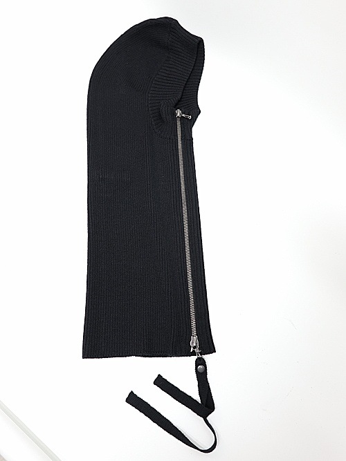 JULIUSꥦ/RAYON/WOOL YARN ACCESSORY10/BLACK