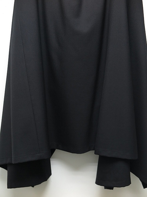 Ground Y�����饦��ɥ磻/W/GABARDINE 3WAY SKIRT PANTS/BLACK.